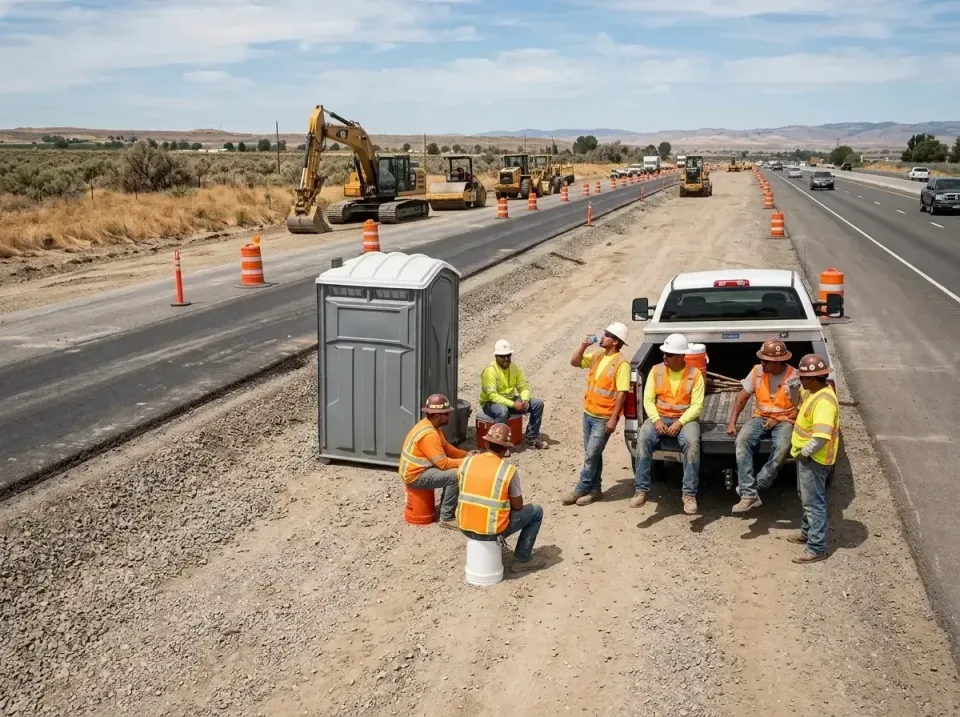 highway-road-construction-crew-007 — frequently asked questions, Porta Potty and Restroom Rentals in White Salmon, WA